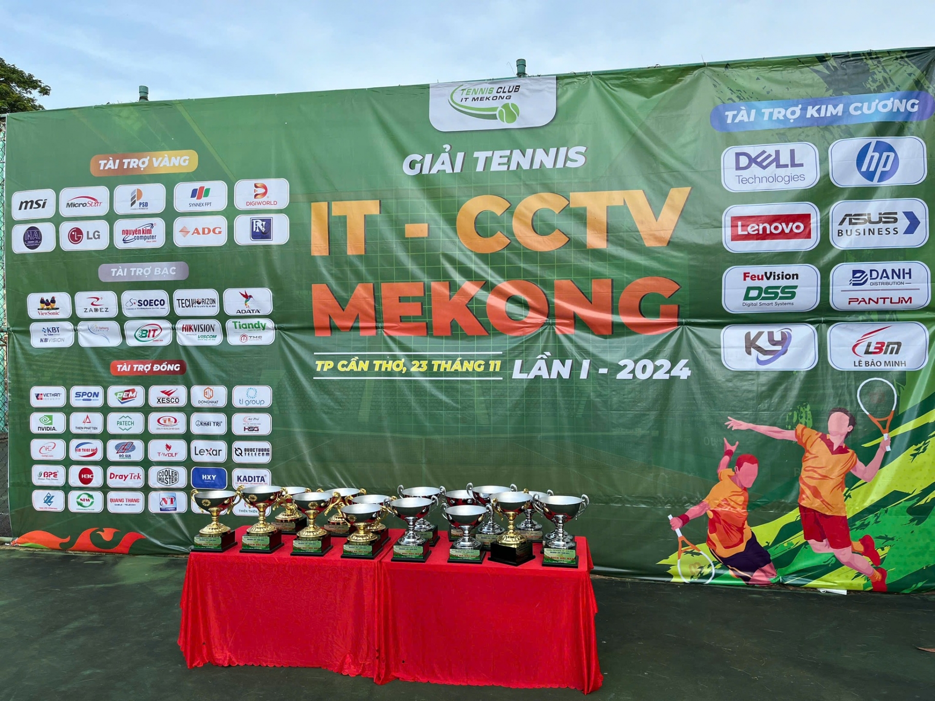 Hành Trình Tại Giải Tennis IT - CCTV Mekong 2024: Nhìn Lại Những Khoảnh Khắc Đáng Nhớ