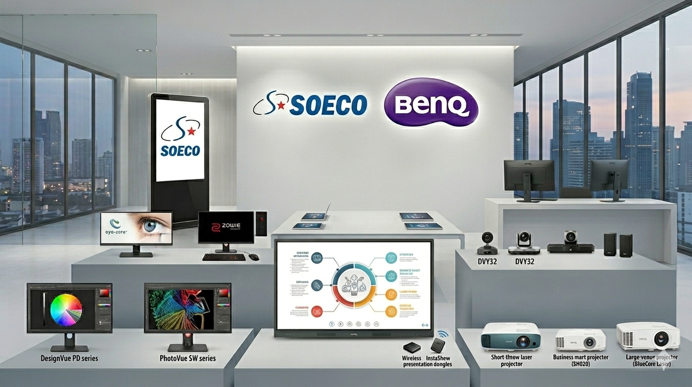 SAO NAM AN (SOECO) CHÍNH THỨC TRỞ THÀNH NHÀ PHÂN PHỐI VÀ ĐỐI TÁC CHIẾN LƯỢC CỦA BENQ TẠI VIỆT NAM