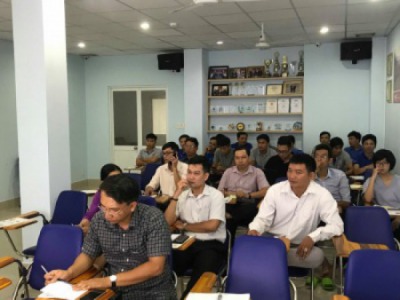 Sao Nam An phối hợp cùng Konica Minolta Việt Nam tổ chức buổi training về dòng máy in siêu tốc Riso mới.